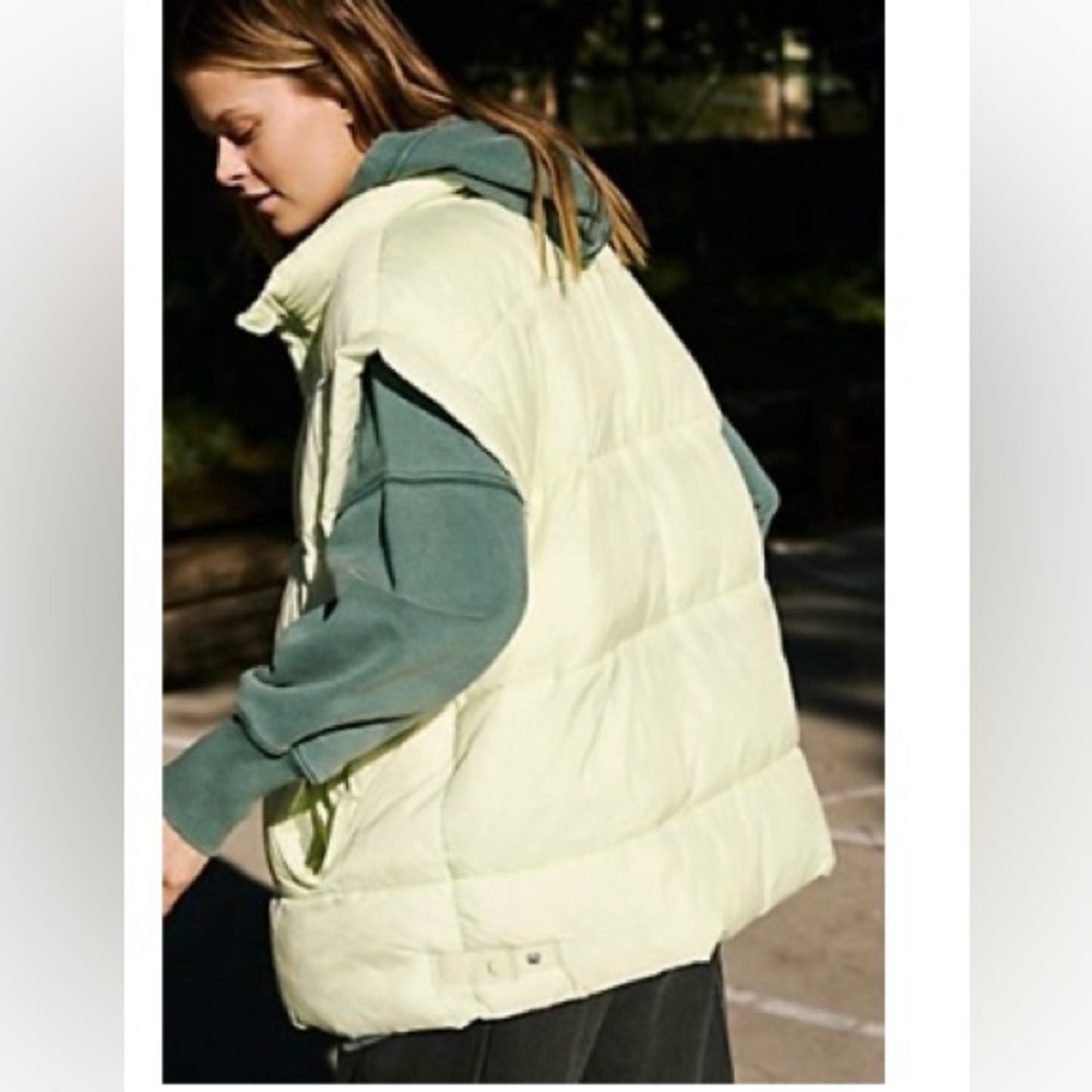 Free People In a Bubble Puffer Vest